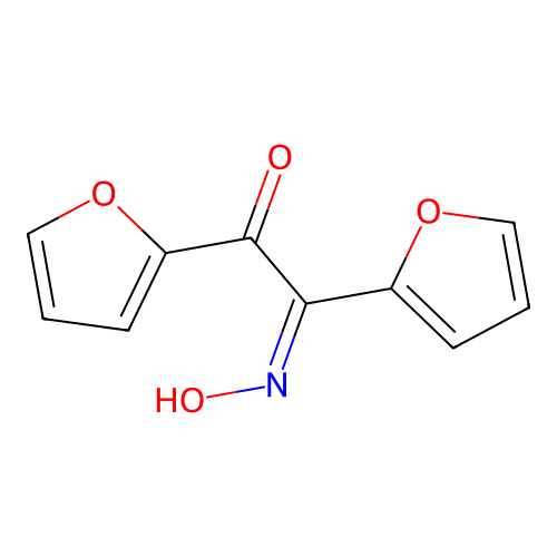 1,2-Di(2-furyl)-1,2-ethanedione 1-oxime structure