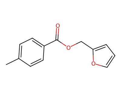 2-Furylmethyl 4-methylbenzoate structure