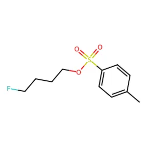 Benzenesulfonic acid, 4-methyl-, 4-fluorobutyl ester structure