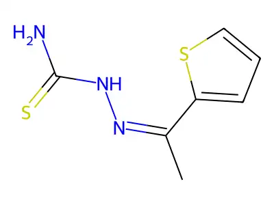 1-(2-Thienyl)ethanone thiosemicarbazone structure