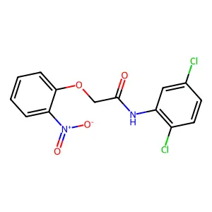 N-(2,5-dichlorophenyl)-2-(2-nitrophenoxy)acetamide structure