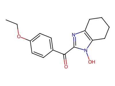 (4-Ethoxyphenyl)-(1-hydroxy-4,5,6,7-tetrahydrobenzimidazol-2-yl)methanone structure