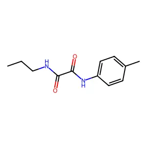N'-(4-methylphenyl)-N-propyloxamide structure