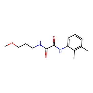 N'-(2,3-dimethylphenyl)-N-(3-methoxypropyl)oxamide structure
