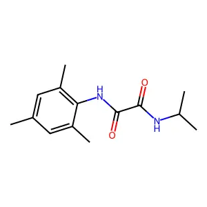 N'-propan-2-yl-N-(2,4,6-trimethylphenyl)oxamide structure