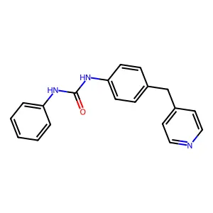 1-Phenyl-3-(4-(pyridin-4-ylmethyl)phenyl)urea structure