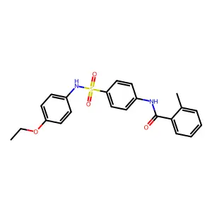 N-[4-[(4-ethoxyphenyl)sulfamoyl]phenyl]-2-methylbenzamide structure