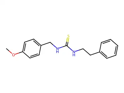 1-(4-Methoxybenzyl)-3-(2-phenylethyl)thiourea structure