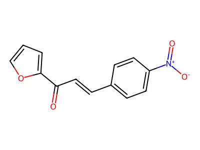 2-Propen-1-one, 1-(2-furanyl)-3-(4-nitrophenyl)- structure