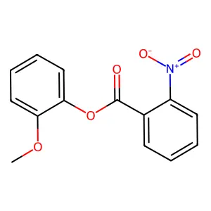 2-Methoxyphenyl 2-nitrobenzoate structure