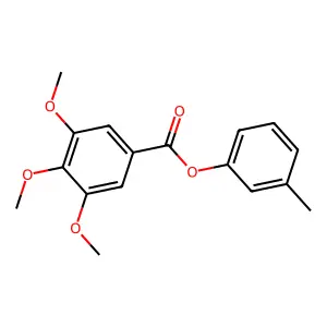3-Methylphenyl 3,4,5-trimethoxybenzoate structure