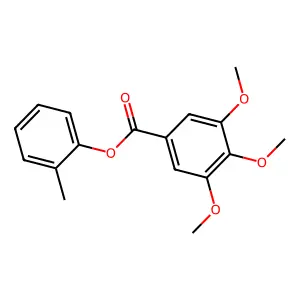 2-Methylphenyl 3,4,5-trimethoxybenzoate structure
