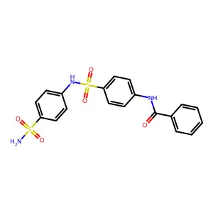 N-{4-[(4-sulfamoylphenyl)sulfamoyl]phenyl}benzamide structure