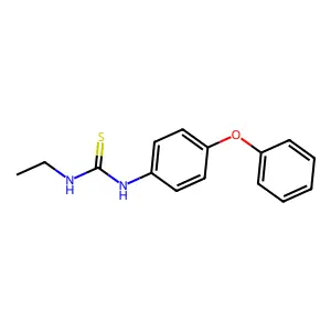 1-Ethyl-3-(4-phenoxyphenyl)thiourea structure