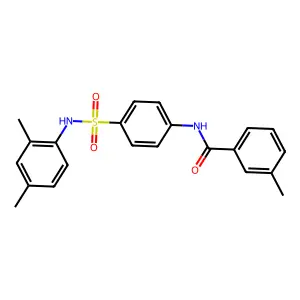 N-[4-[(2,4-dimethylphenyl)sulfamoyl]phenyl]-3-methylbenzamide structure