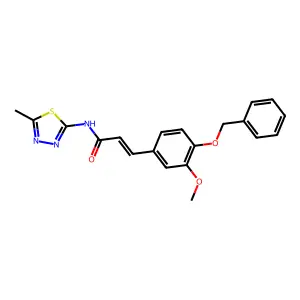 C20H19N3O3S structure