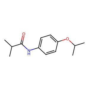 N-(4-isopropoxyphenyl)-2-methylpropanamide structure