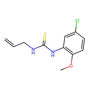 1-(5-Chloro-2-methoxyphenyl)-3-prop-2-en-1-ylthiourea structure