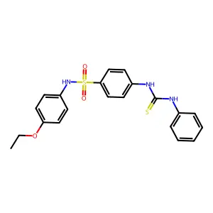 1-[4-[(4-Ethoxyphenyl)sulfamoyl]phenyl]-3-phenylthiourea structure