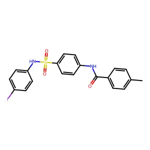 N-[4-[(4-iodophenyl)sulfamoyl]phenyl]-4-methylbenzamide structure