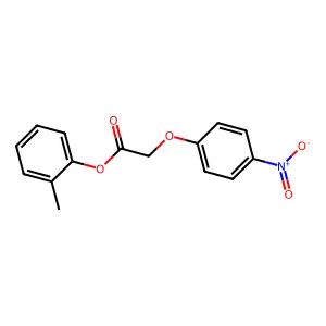 2-Methylphenyl (4-nitrophenoxy)acetate structure