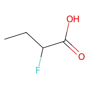 2-氟丁酸 structure