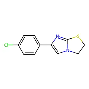 6-(4-Chlorophenyl)-2,3-dihydroimidazo[2,1-b][1,3]thiazole structure