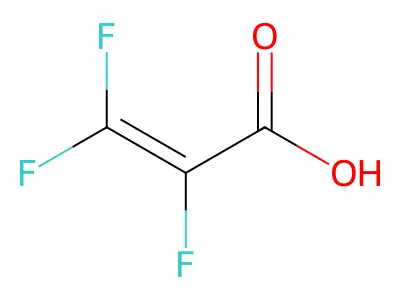 三氟丙烯酸 structure