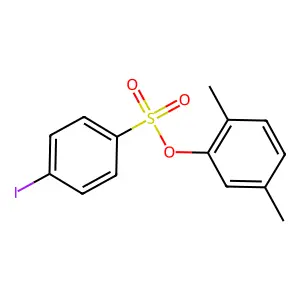 2,5-Dimethylphenyl 4-iodobenzenesulfonate structure