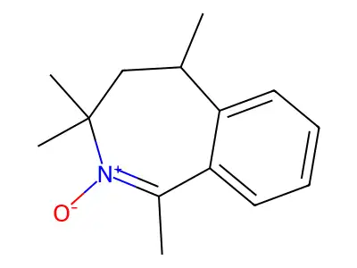 1,3,3,5-tetramethyl-4,5-dihydro-3H-2-benzazepine 2-oxide structure