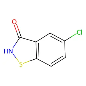 5-Chloro-1,2-benzisothiazolin-3-one structure