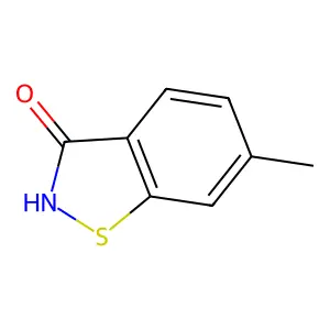 1,2-Benzothiazolin-3-one, 6-methyl- structure