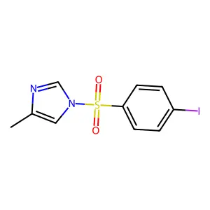 1-(4-iodobenzenesulfonyl)-4-methyl-1H-imidazole structure