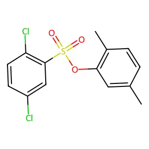 2,5-Dimethylphenyl 2,5-dichlorobenzenesulfonate structure