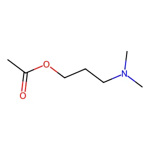 3-(Dimethylamino)propyl acetate structure