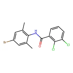 N-(4-bromo-2,6-dimethylphenyl)-2,3-dichlorobenzamide structure