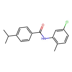 N-(5-chloro-2-methylphenyl)-4-propan-2-ylbenzamide structure