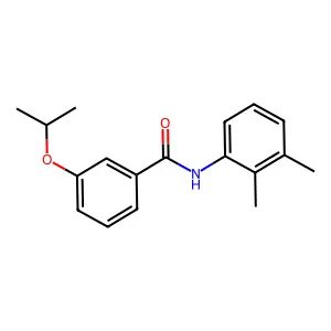 N-(2,3-dimethylphenyl)-3-(propan-2-yloxy)benzamide structure