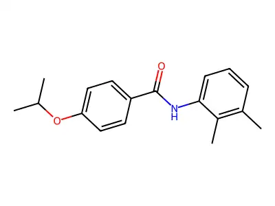 N-(2,3-dimethylphenyl)-4-(propan-2-yloxy)benzamide structure