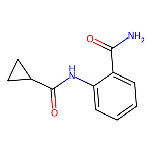 2-[(Cyclopropylcarbonyl)amino]benzamide structure