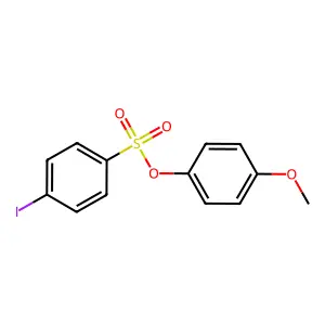 4-Methoxyphenyl 4-iodobenzenesulfonate structure