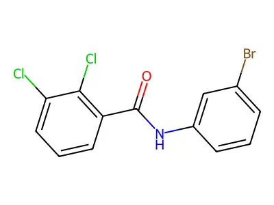 N-(3-bromophenyl)-2,3-dichlorobenzamide structure