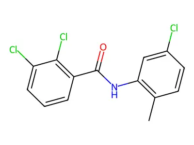2,3-dichloro-N-(5-chloro-2-methylphenyl)benzamide structure
