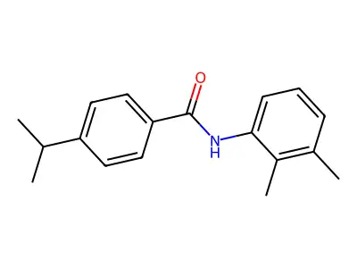 N-(2,3-dimethylphenyl)-4-propan-2-ylbenzamide structure