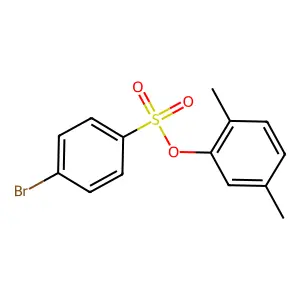 2,5-Dimethylphenyl 4-bromobenzenesulfonate structure