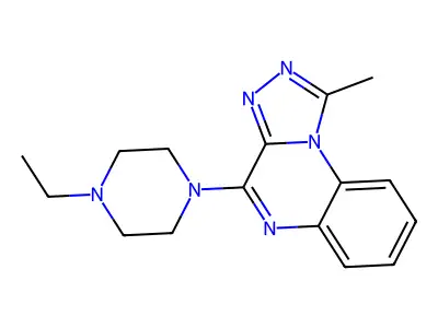 4-(4-Ethylpiperazin-1-yl)-1-methyl-[1,2,4]triazolo[4,3-a]quinoxaline structure