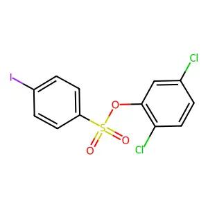 2,5-Dichlorophenyl 4-iodobenzenesulfonate structure