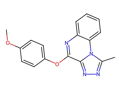 4-(4-Methoxyphenoxy)-1-methyl-[1,2,4]triazolo[4,3-a]quinoxaline structure