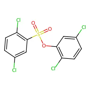 2,5-Dichlorophenyl 2,5-dichlorobenzenesulfonate structure