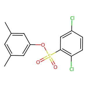 3,5-Dimethylphenyl 2,5-dichlorobenzenesulfonate structure